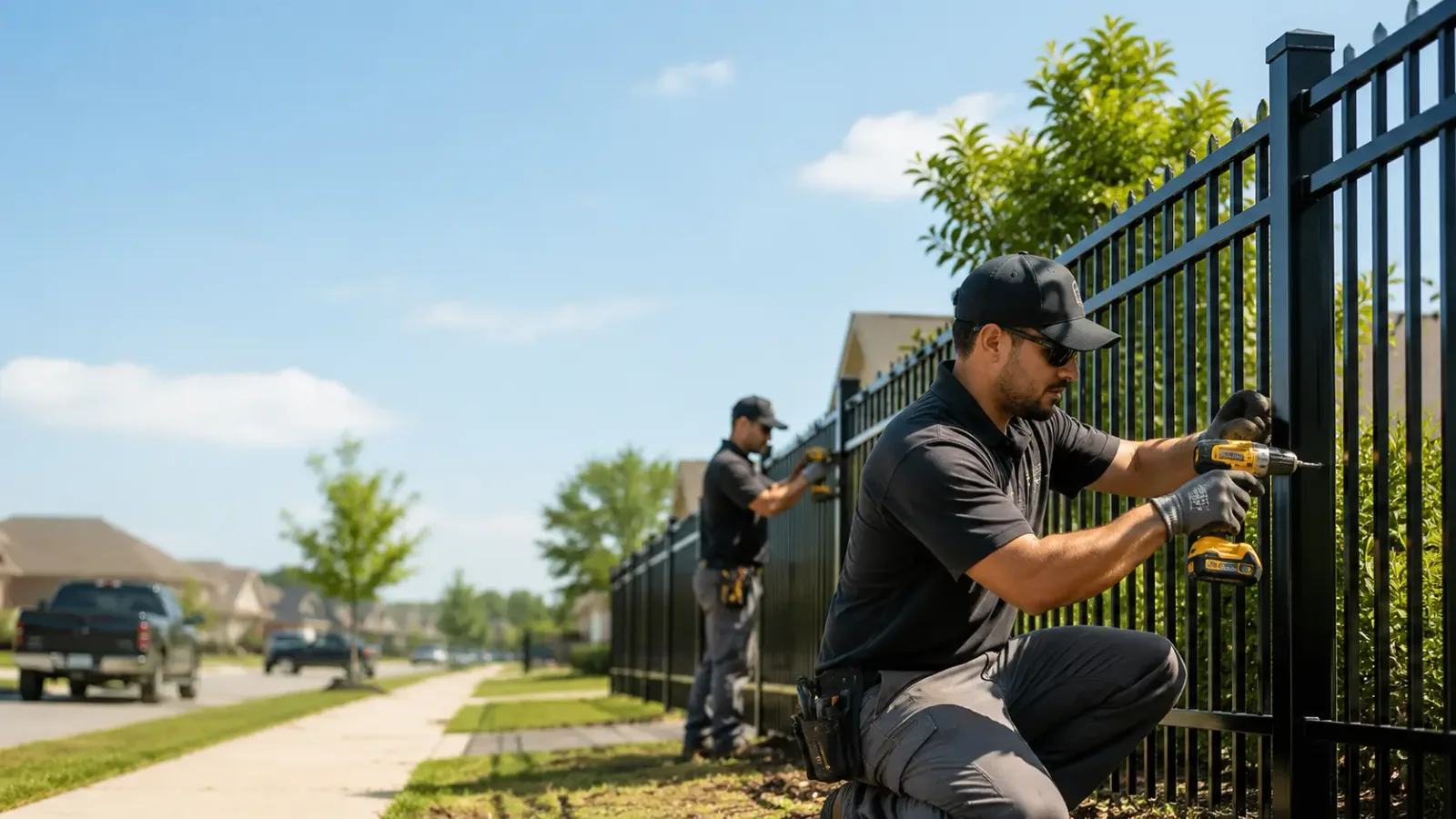 Metal Fence Installation in Otsego, MI